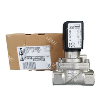 デューティサイクル100% 連続運転 Burkert バルブ (EPDM シール付き)