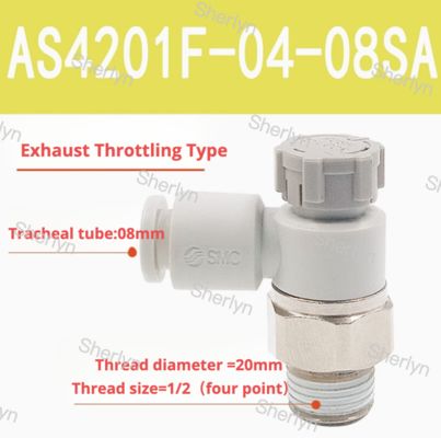 AS1201F-M3-06 SMC スロットルバルブ AS1201F/2201F/3201F