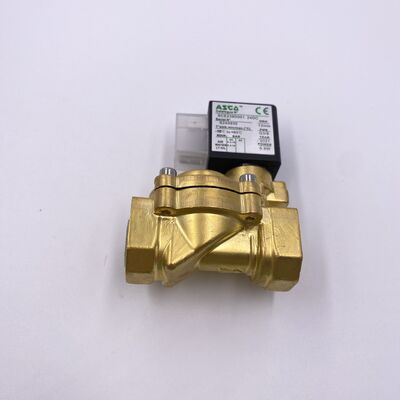 ASCO 銅製バルブ SCE238D001 G3/8 AC220V DC24V 常閉ドレンソレノイドバルブ