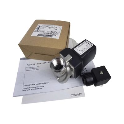 Burkert ソレノイドバルブ 6213EV A13.0 G1/2 00246303 00141218 FKM VA