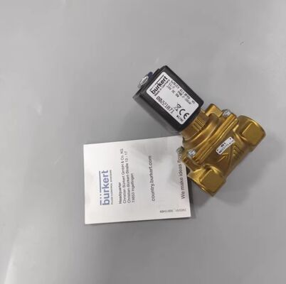 00221871 00221872 00221873 BURKERT G1/2 6281EV A 2/2 常時閉 13.0 流路 FKM シール 真鍮製バルブボディ