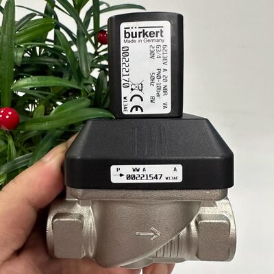 BurkeRT 6213EV 00222168 00222169 00222170 通常閉ざされた電磁弁 ステンレス鋼電磁弁 肺制御弁