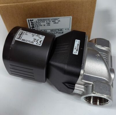 Burkert ソレノイドバルブ 6213EV A 00227546 00228429 00222193 ステンレス鋼 G1 インチ * 2/2 常時閉 DN25