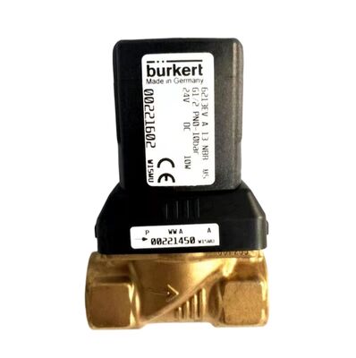 Burkert 00322515 G3/8 6281型 電磁弁 二位置二方 AC24V 水用バルブ