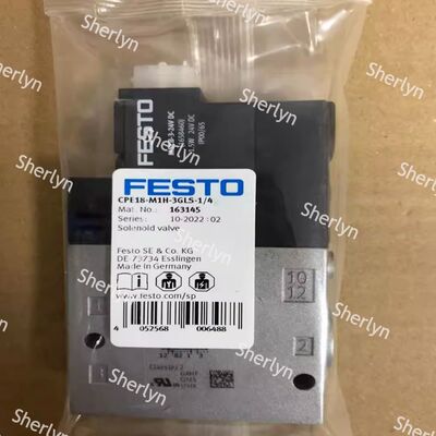 CPE18-M1H-3GLS-1/4 163145 FESTO ソレノイドバルブ