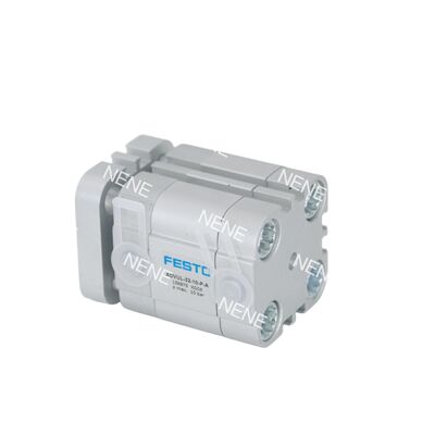 Festo 156846 ADVUL-12-15-P-A 15mm ストローク コンパクト空気圧アクチュエータ 12mm ボア 統合クッション付き