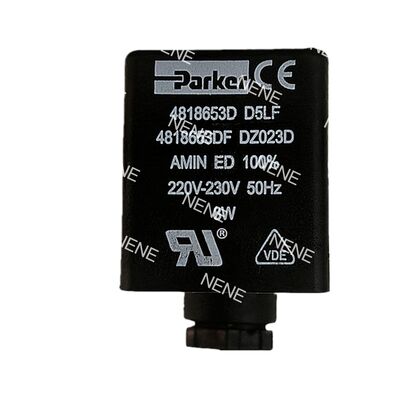 Parker 4818653D D5LF ソレノイドバルブコイル 220-230V 8W ブロー成形機用ソレノイドバルブ