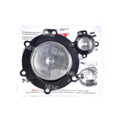 FKM/Viton 弁膜 DB120 DB16 3''弁膜修理キット パルスジェットバルブ メカール 2.5 インチ VNP220 VEM220 VNP420 VEM420 VNP424 VEM424 VNP620 VEM620 VNP720 VEM720