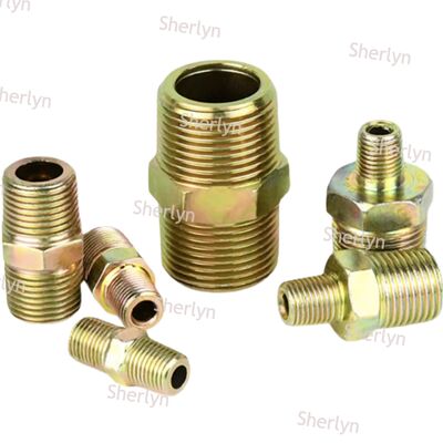 フラット・マウス 4点炭酸鋼 高圧超線接頭