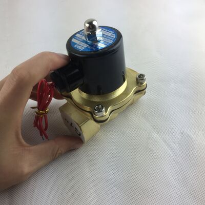 電磁弁 水弁 UW-15 銅体 通常閉め 空気弁 二方向