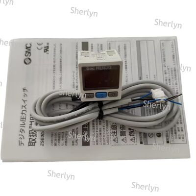 長鉛 NPN 圧力スイッチ 大型機器の長距離設置 SMC ISE30A-01-N-ML R1/8 インターフェース