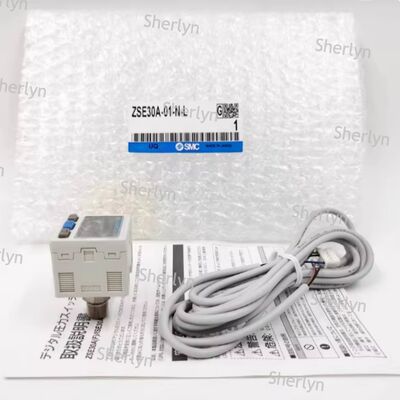 高精度デジタル圧力センサー PNP出力 自動生産ライン 空気圧制御 SMC ISE30A-01-P-L