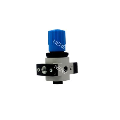 Festo LR-1/4-D-MINI-MPA 8002275 亜鉛合金圧力調整器 MPAゲージ G1/4 0.5-12 bar 1500L/min 直動式ダイヤフラム ロック可能ロータリーノブ