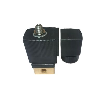 Burkert 00134240 ソレノイドバルブ 6013 直接作用 G1/8 2/2 NC 2.5mm 孔 FKM シール パラスボディ 24VDC 8W 0-10bar