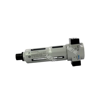 MPAゲージ0.5-7barのフィルター調節器で Festo LFR-1/4-D-7-MINI-MPA 8002301 40μm G1/4 圧力ゲージのマニュアル排水亜鉛合金