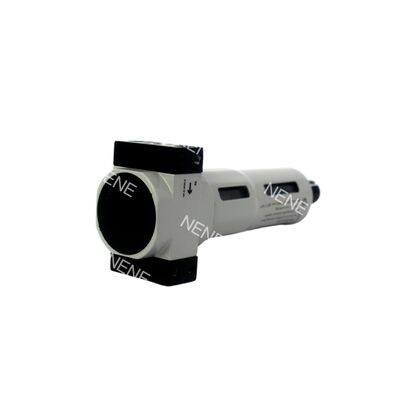MPAゲージ0.5-7barのフィルター調節器で Festo LFR-1/4-D-7-MINI-MPA 8002301 40μm G1/4 圧力ゲージのマニュアル排水亜鉛合金