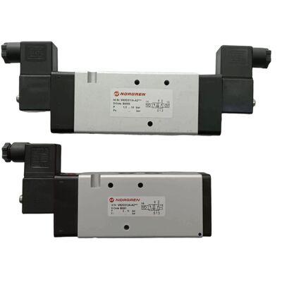 ノルグレン V61B317A-A219J 2/5 Way パイロット操作のスプリングリターンバルブ