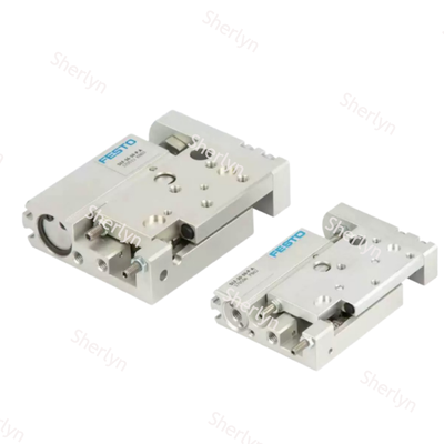 2方向長筋ミニ肺動体ユニット FESTO 170510 SLF-10-50-P-A, 10×50mm耐着用アルミニウムガイドスライダー 360°のマウントと位置センサー信号フィードバックをサポート