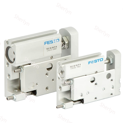 ストックにある FESTO 170504 SLF-6-20-P-A 電子試験機器用のダブルアクションアルミアクチュエータ