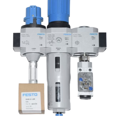産業用粉末フィルター FESTO LF-3/4-D-MAXI-A 40μm 手動排水防腐亜鉛合金構造