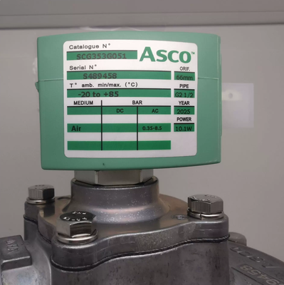 SCG353G050 2INCH プレートとチューブ設置 爆発防止パルスバルブ 24VDC バルブ 産業用気圧式粉塵収集システム制御
