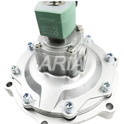 SCXR353G235 3.5 インチ出力サージ 4 つのアダプタを駆動するのに十分な ASCO パルスジェットバルブ、ソレノイドバルブ作動付き、塵埃除去用に設計