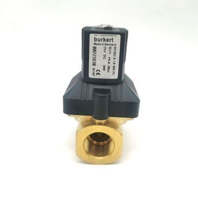 DC24V 8W 本物のバーケート 00221630 6213 NC 弁,G3/4 内部スレッド 20 流孔 NBR ガスケット, -10°C~80°C 0-10bar パイプラインシステムのための銅管