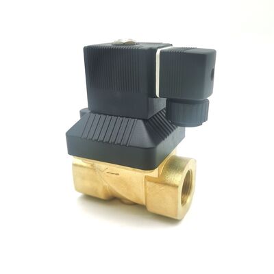 DC24V 8W 本物のバーケート 00221630 6213 NC 弁,G3/4 内部スレッド 20 流孔 NBR ガスケット, -10°C~80°C 0-10bar パイプラインシステムのための銅管