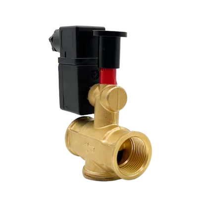2 方向 通常閉ざされた 20mm 開口 サイズ YCM51 パネウマティックソレノイドバルブ 1/2 ′′ ブラスボディ 設計されたメタンガス