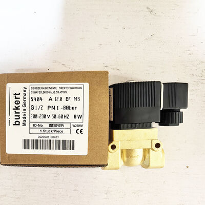 "00304194 00304191 00304193 Burkert 電磁気制御バランブ 安定した動作を保証する様々な産業用アプリケーション 5404 G1/2 2/2 通常閉め