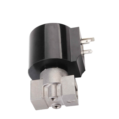 8.7AAS025B ステンレススチール304 エアバルブ 3/8 1/4 3/8 ポートサイズ PTFEシール材料 孔サイズ 2.5mm 24VAC 電圧