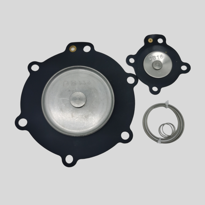Field Maintenance Spare Consumable DB116 FKM Diaphragm Spring Unit Direct Swap To Fix Air Leakage Issues On Mecair Pulse Jet Valve