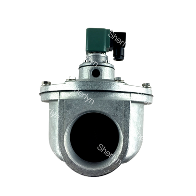 Bag Filter Jet Cleaning Valve BFEC DMF-T-62S DN65, Inline Aluminum Alloy Valve Body for Dust Collector System