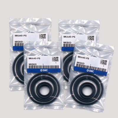 SMC MKB/MKA63-PS シリンダーシール交換パック 高圧耐性シール MKシリーズ 63mmボア スイングクランプシリンダー用 自動クランプステーション修理