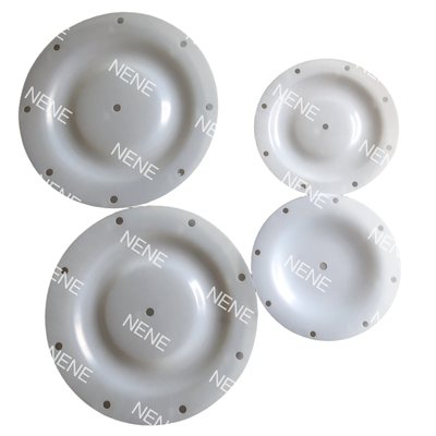 230MM 外径8穴 白 F46 弁 QBY-25 QBY-40 AODDポンプ流体転送のための交換部品