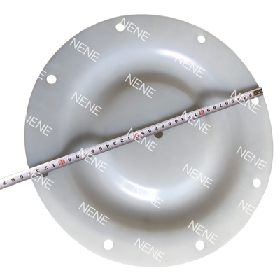 F46 White 170MM Outer Diameter No Hole White Medium Duty AODD Pump Replacement Diaphragm QBY3-25 QBY3-32 QBY3-40