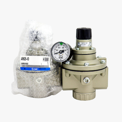 圧力計付き大流量低圧減圧弁 SMC AR635-06G、AR635シリーズ 3/4" 0.02～0.2MPa 空圧パイロットレギュレータ