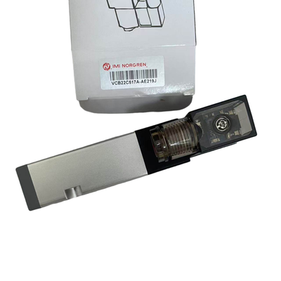 アクチュエータ用NAMURマウント電磁弁 IMI NORGREN VCB22C517A-AE219J G1/4 AC220V 5/2シングル空圧方向制御弁