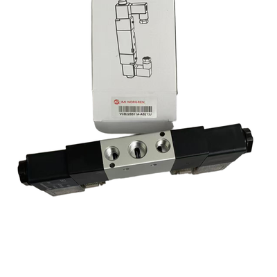包装ライン電磁弁 IMI NORGREN VCB22B511A-AB213J G1/4 24VDC 5/2ダブルソレノイド方向制御弁 デュアルコイルラッチング