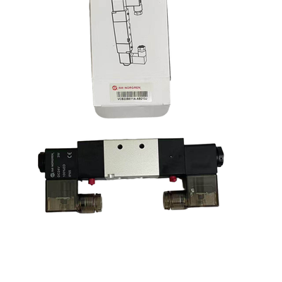 包装ライン電磁弁 IMI NORGREN VCB22B511A-AB213J G1/4 24VDC 5/2ダブルソレノイド方向制御弁 デュアルコイルラッチング
