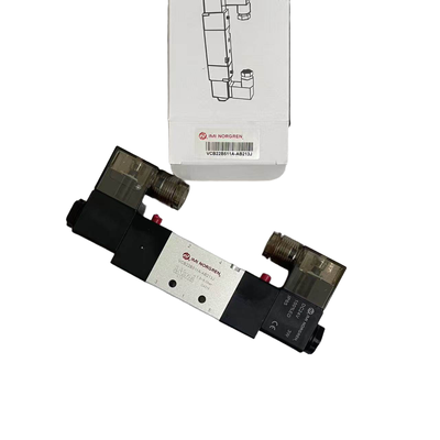 包装ライン電磁弁 IMI NORGREN VCB22B511A-AB213J G1/4 24VDC 5/2ダブルソレノイド方向制御弁 デュアルコイルラッチング