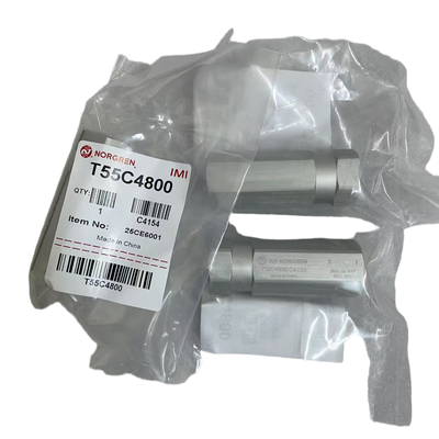 T55C4800 IMI Norgren Inline Non Return Valve G1/2 Thread Aluminium Compact Pneumatic Check Valve For Packaging Machinery