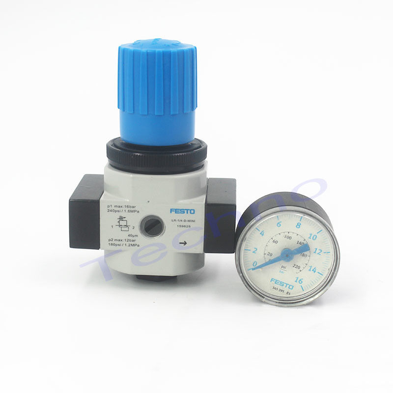 LR-1/4-D-MINI 圧縮フィルター調節器 潤滑器 メタルフェストー 圧力調節器