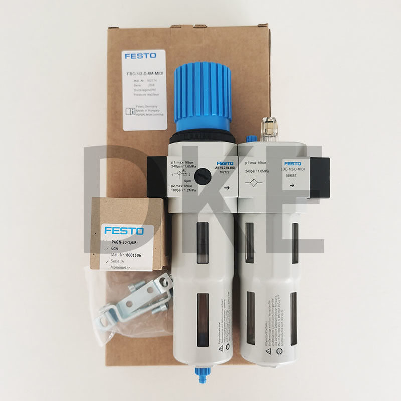Festo Frc-D-5m-Midi-A 空気フィルター調節器 5μM 自動
