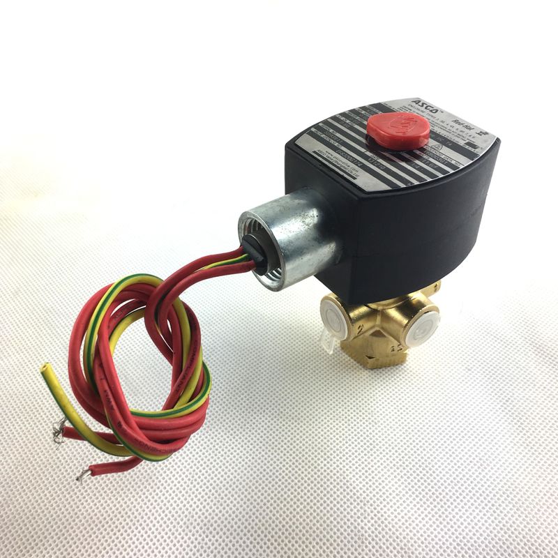 ASCO SCB320B174.230/50 NPT1/4 3/2 ユニバーサル・ブラス・ボディ NBRシリーズ 320 直行電磁弁