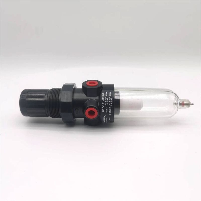 B07-201-M3KG ノーグレン 40μm G1/4 フィルター調節器 手動排水 B07 シリーズフィルター/調節器 0.3-7 Bar