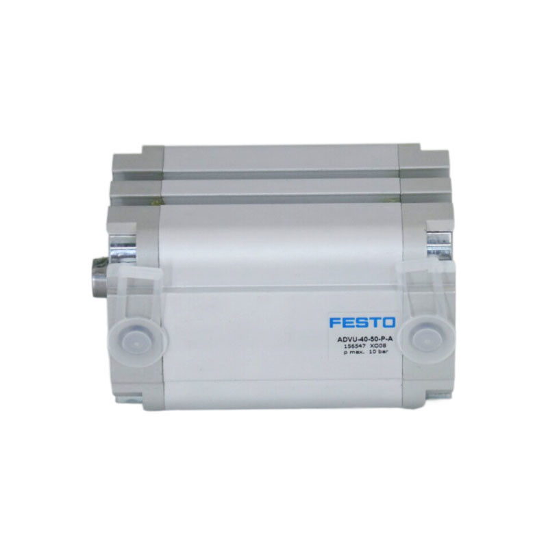ADVU-80-20-P-A 0.12 MPa から 1 MPa の作業圧力のポートピストン空気シリンダー