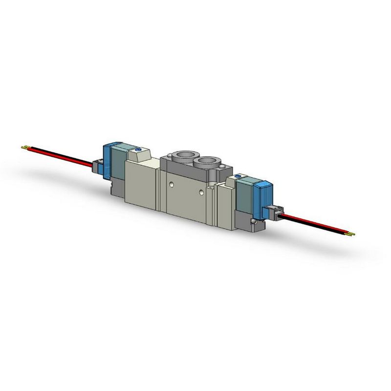 SMC SY5320-5LZD-C8 DC24V 電磁弁 一触式 3 ポジション 閉ざされたセンターポート サイズ ø8