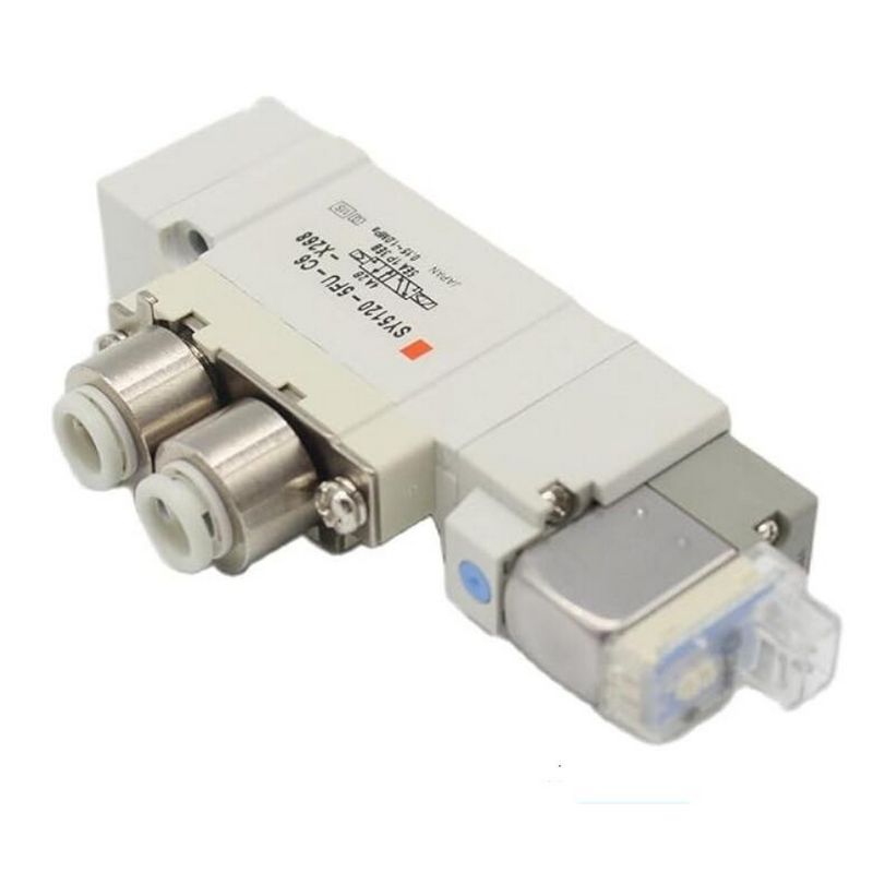 SMC電磁弁 SY5220-6LZD-C8 2 ポジション 双重・ワンタッチ・フィッティング・ポート サイズ ø8 DC12V