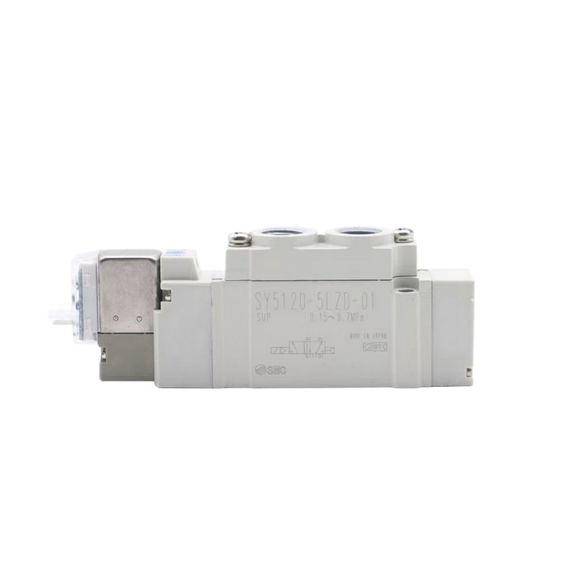 ポートサイズ Ø6 SY3420-6LZD-C6 SMC パネウマティックソレノイドバルブ3位置排気センター DC12V